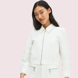 Kate Spade cropped denim jacket